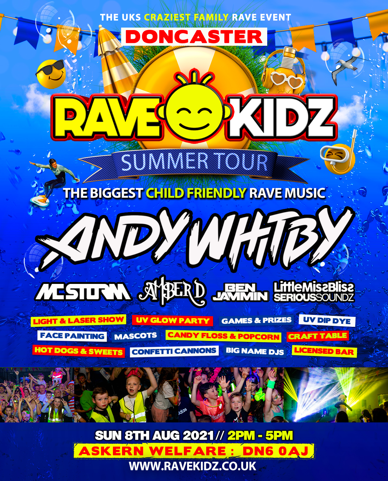 Events / Tickets Rave Kidz
