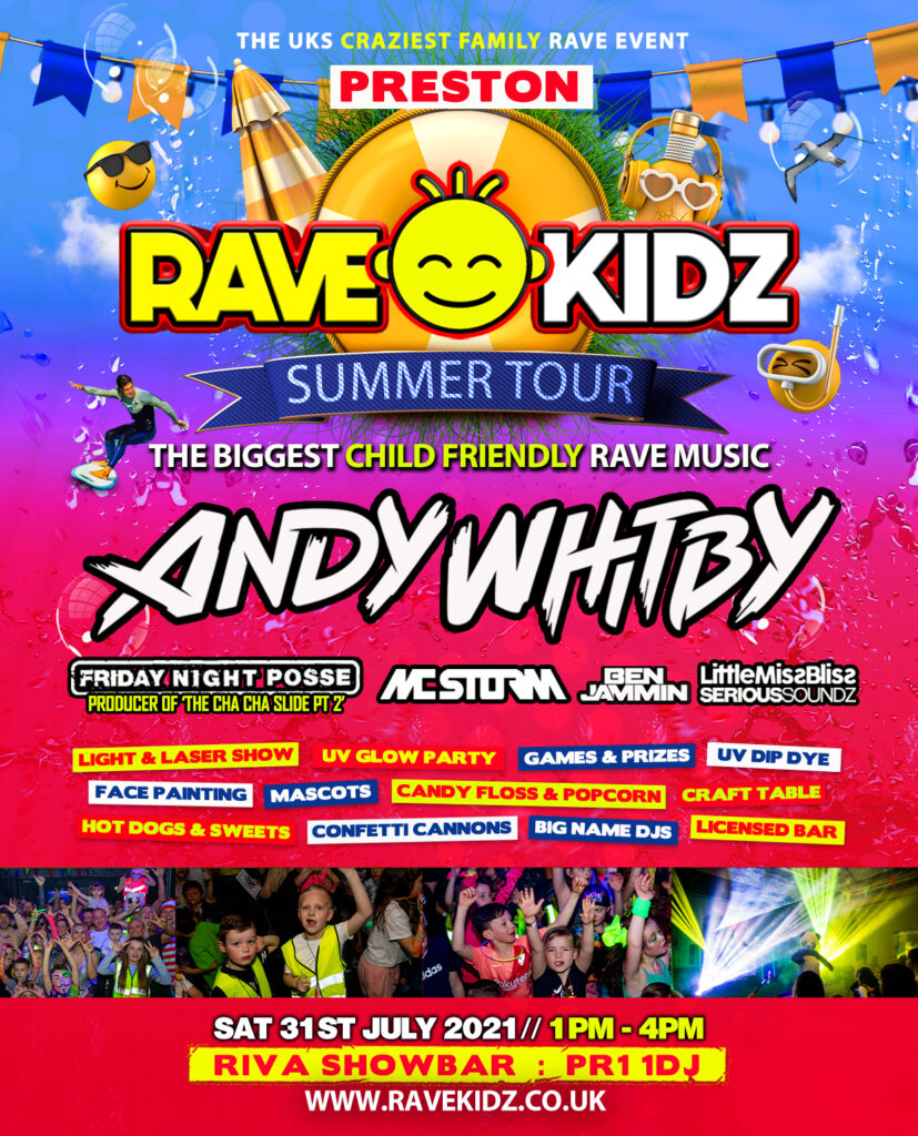 Events / Tickets Rave Kidz